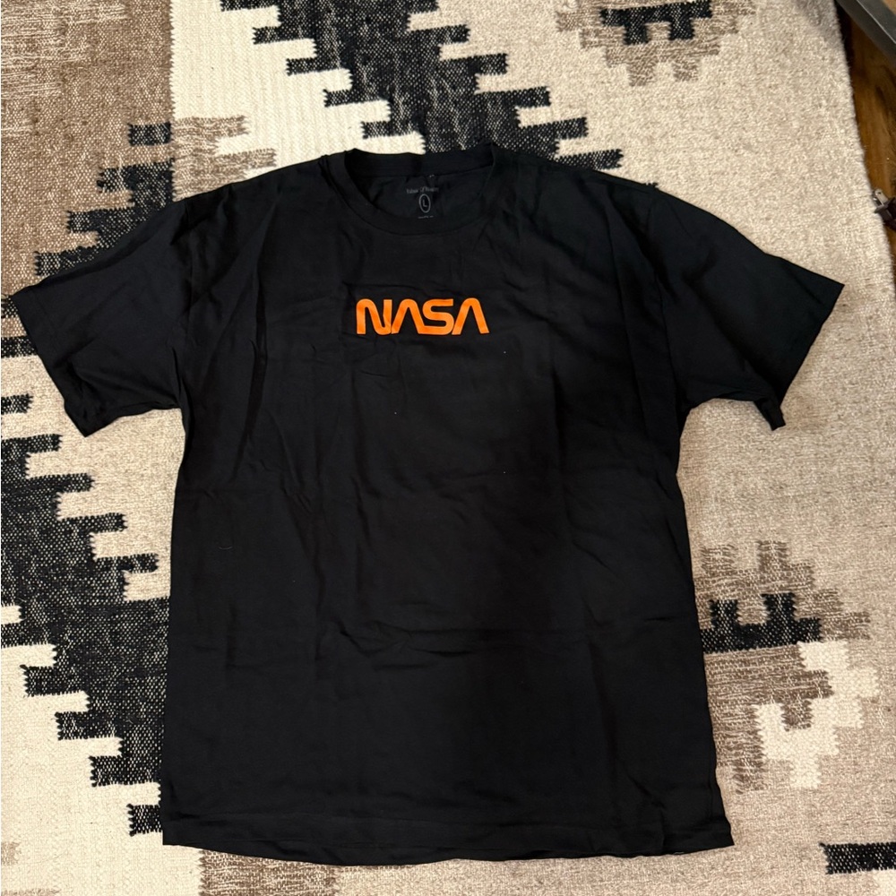 Black and Orange NASA T-Shirt